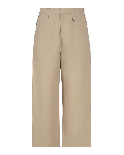 Jacquemus Natural Wool Tailored Trousers for men