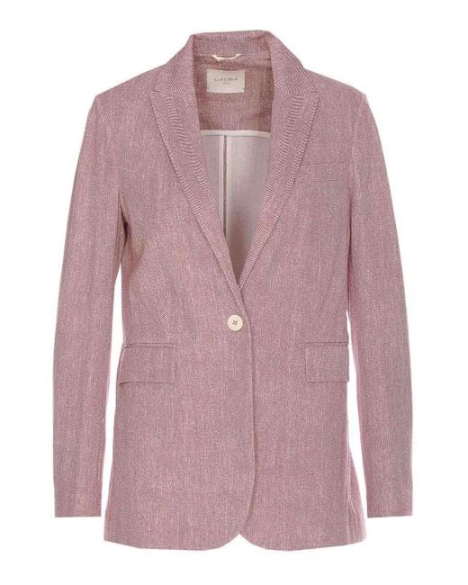 Circolo 1901 Pink Ink Blazer