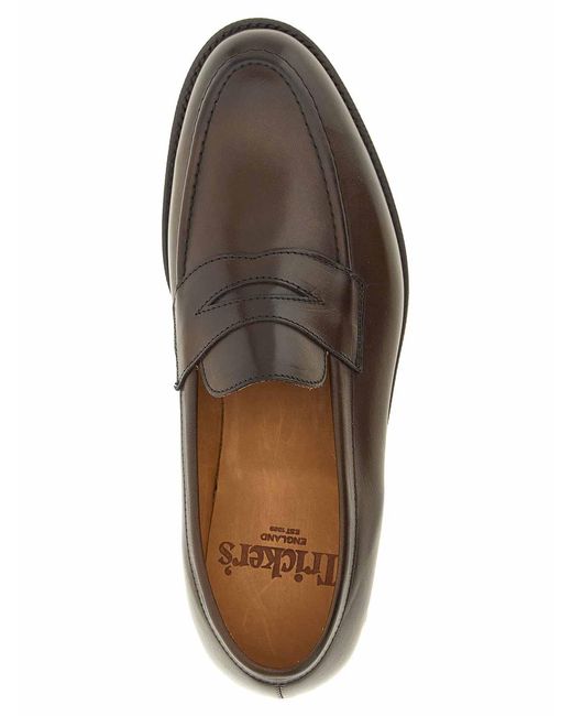 Tricker's Brown Havard Loafers for men