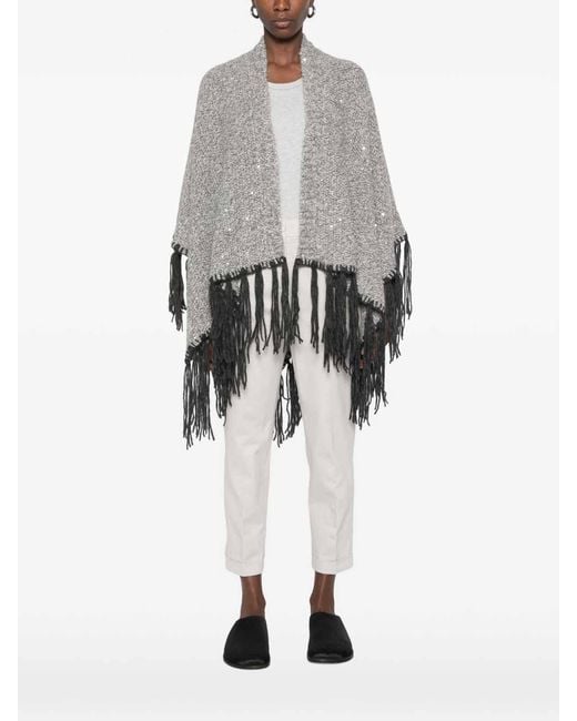 Peserico Gray Cape