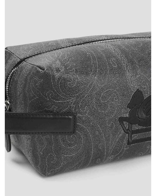 Etro Gray Arnica M Pouch for men