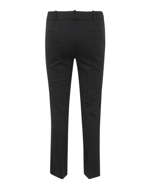 Kiltie Black Floretta Flared Trousers