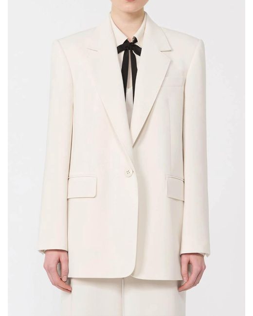 Max Mara White Blazer