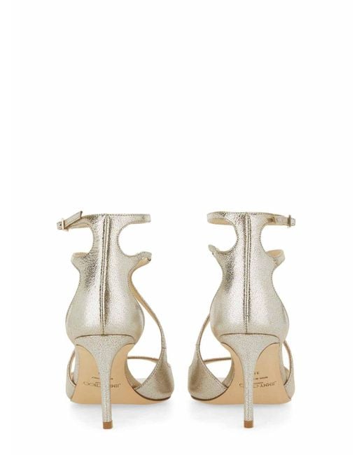 Jimmy Choo Metallic Azia Pumps