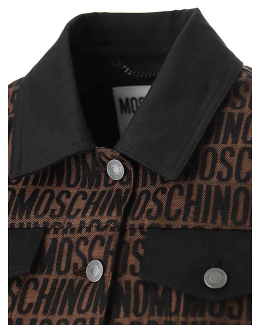 Moschino Black Logo Jacket