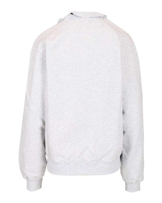 Magliano White Gym Sweatshirt for men