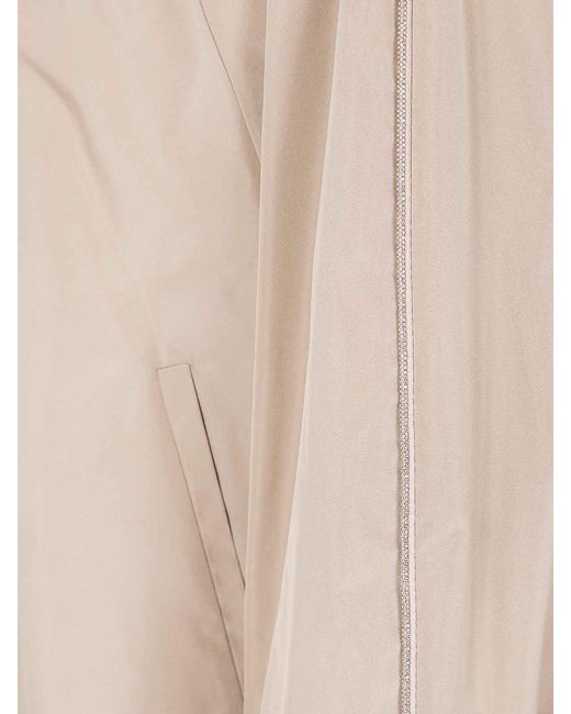 Fabiana Filippi Natural Bomber Sport Light Jacket
