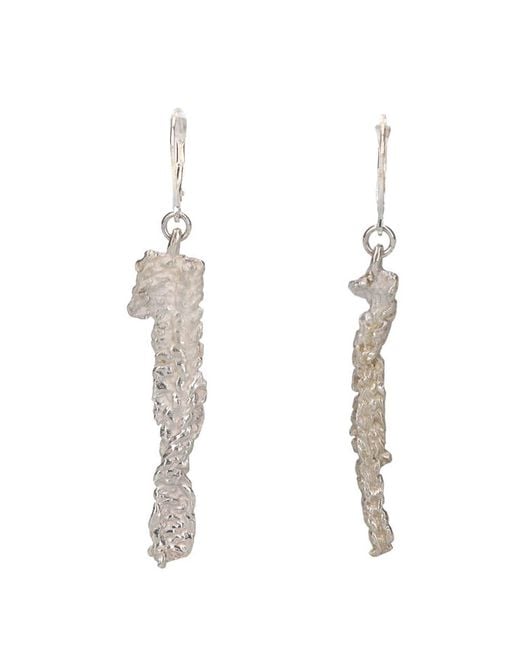 Our Legacy White Earrings