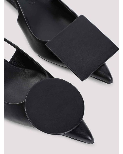 Jacquemus White Les Slingbacks Duelo B Pumps