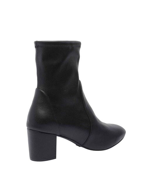 Stuart Weitzman Black Yuliana Pump Booties