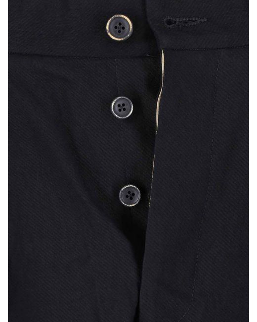 Uma Wang Blue Tailored Trousers