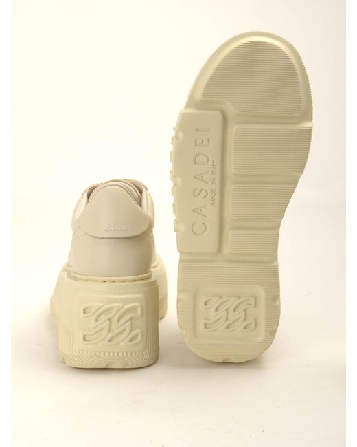 Casadei Natural Sneakers