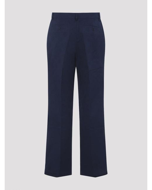 Casablanca Blue Monogram Pants for men