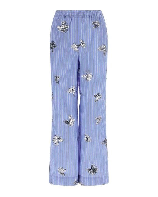 Le twins Blue Giorno Pants