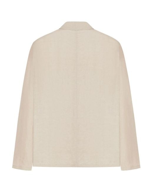 Giorgio Armani Natural Linen Blend Blouson for men