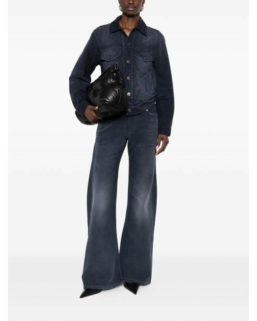 Balenciaga Blue Denim Cotton Jacket