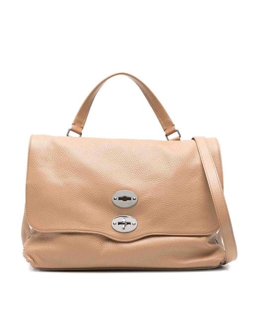 Zanellato Natural Postina Medium Tote Bag