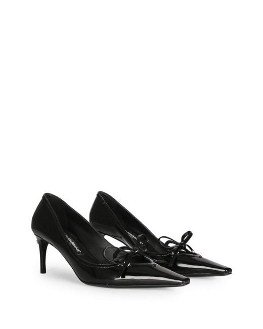 Dolce & Gabbana Black Court Shoes