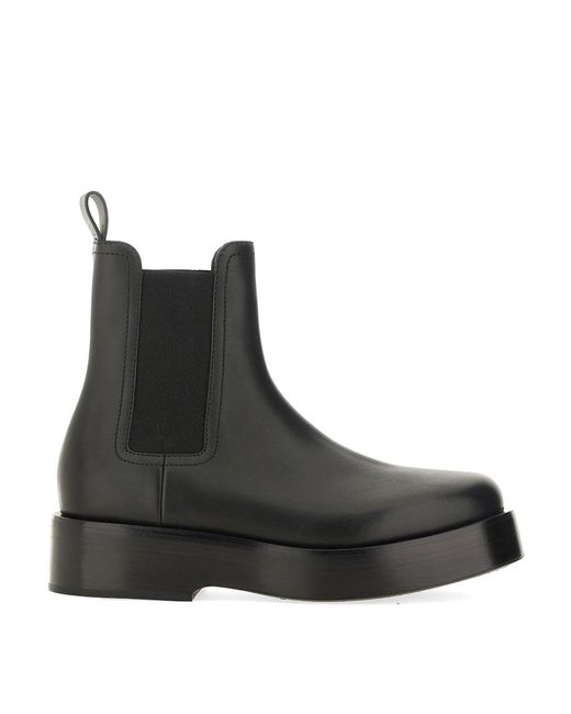 Bottega Veneta Black Chelsea Boots Torino for men