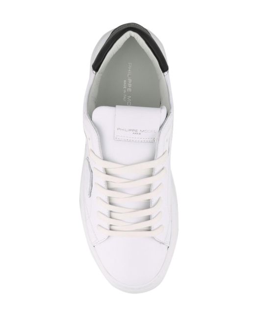 Philippe Model White Temple Sneakers for men