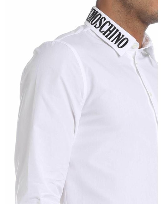 Moschino White Shirt Mmxix for men