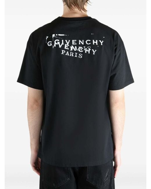 Givenchy Black Classic Cotton T-Shirt For for men