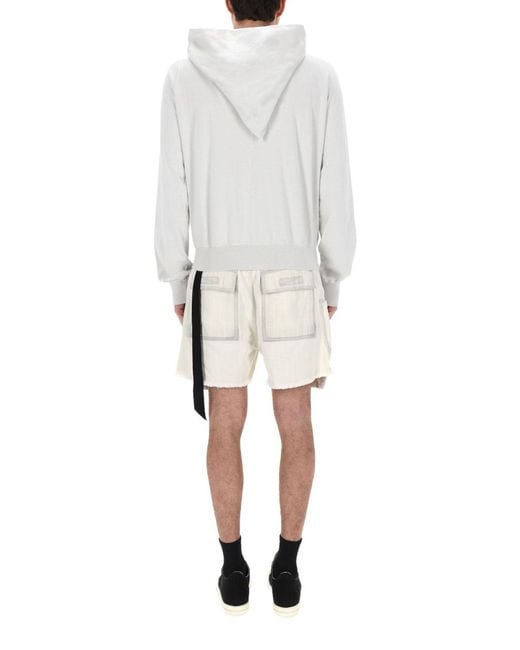 Rick Owens White Mountain Sweatshirt for men