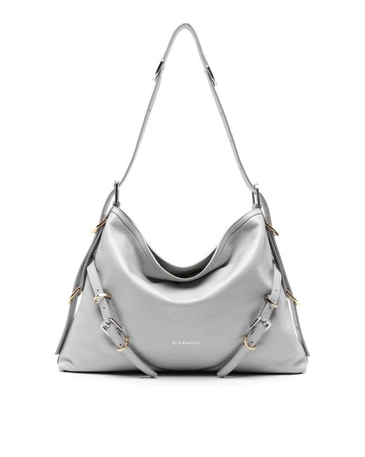 Givenchy Gray Medium Voyou Bag