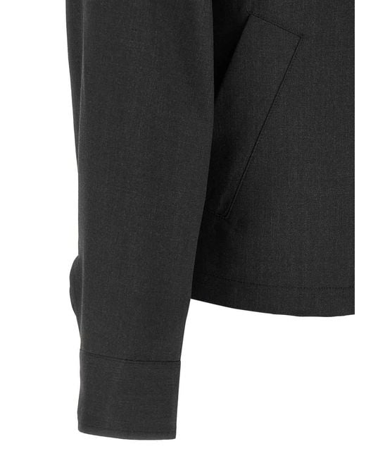 mfpen Black Postal Jacket for men