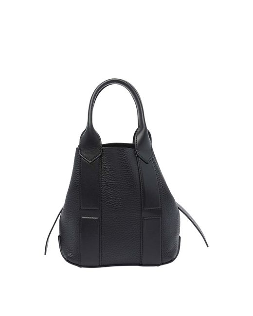 Hogan Black Small Script Handbag