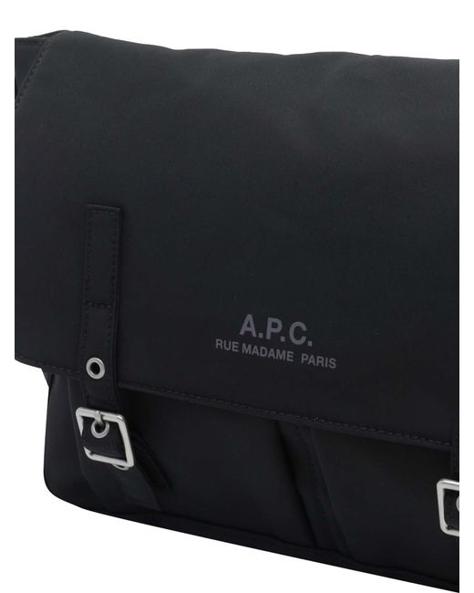 A.P.C. Black Messenger Archive for men