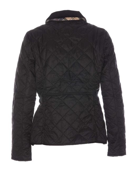 Barbour Black Deveron Quilted Jacket