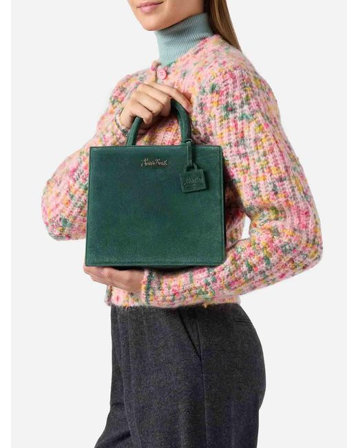 Mc2 Saint Barth Green Shop Bag Midi