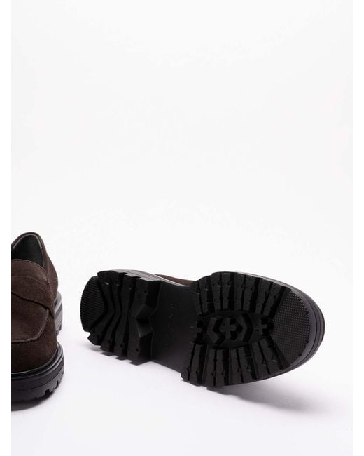 Hogan Black Loafers for men