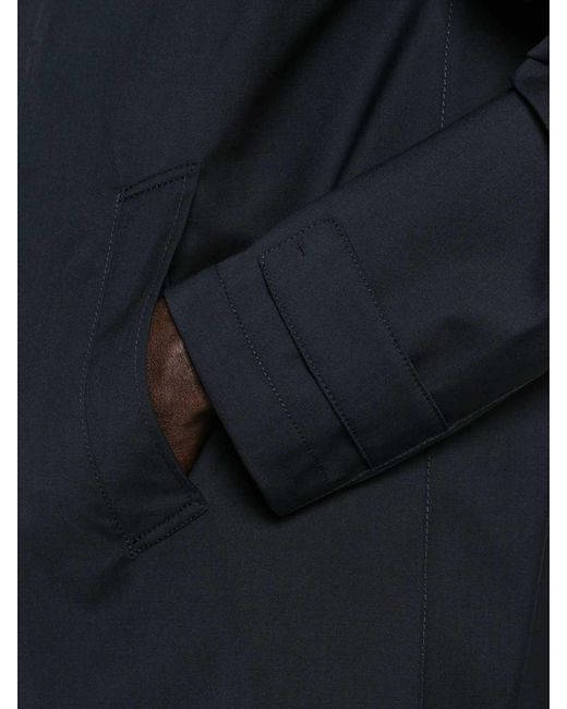 Herno Black Rainwear for men