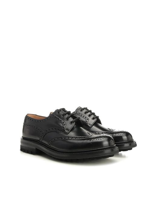 Church's Black Derby for men