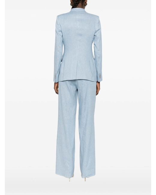 Tagliatore Blue Double-Breasted Suit