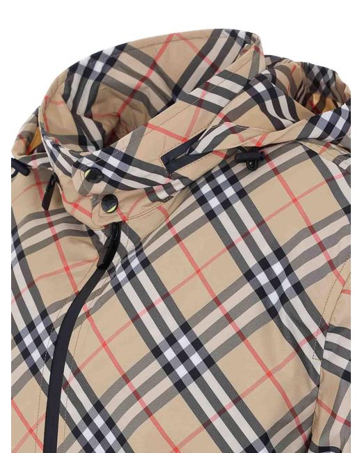 Burberry Multicolor Check Jacket for men