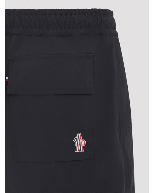 Moncler Blue Grenoble Shorts for men