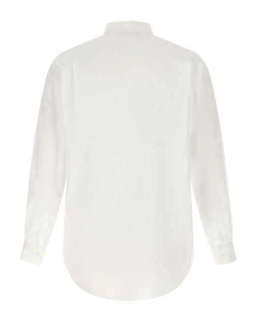 Comme des Garçons Blue Insert Shirt for men