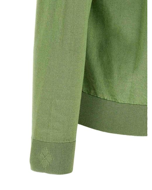 Ballantyne Green Argyle Sweater for men