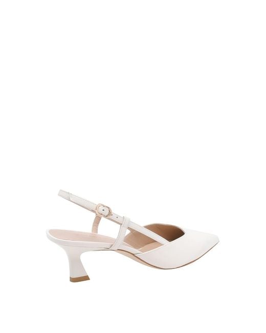Stuart Weitzman Natural Vinnie Slingback