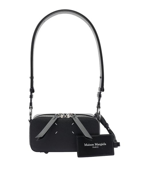 Maison Margiela Black Logo Crossbody Bag