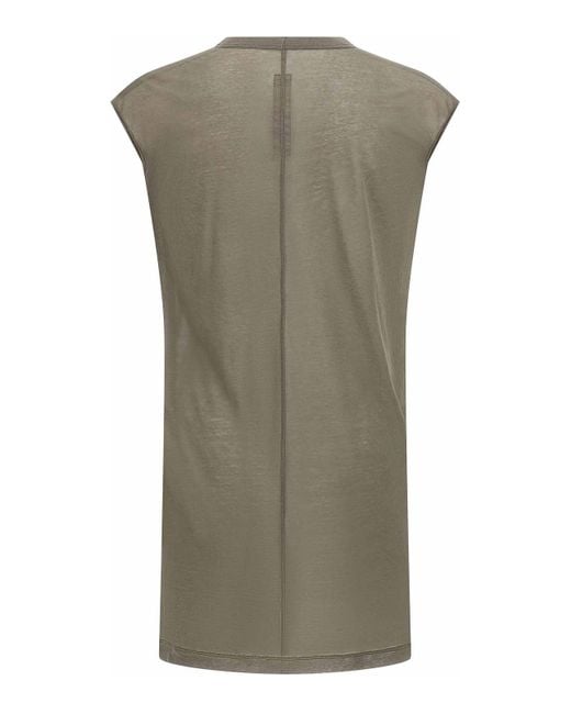 Rick Owens Gray 'Dylan' T-Shirt for men