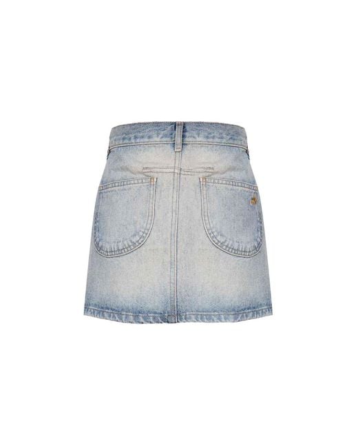 Courreges Blue Mini Skirts