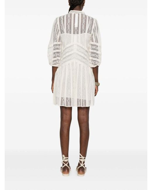 Twinset White Short Dress