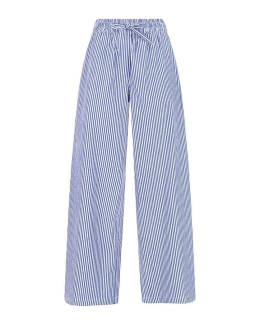 P.A.R.O.S.H. Blue Striped Trousers