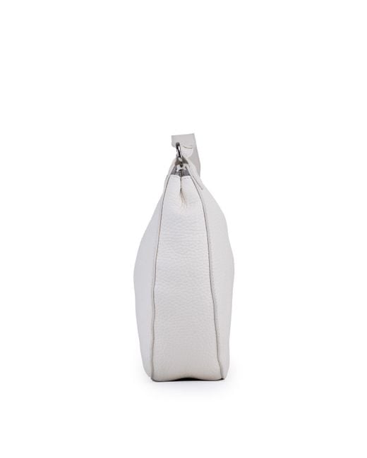 Orciani White Shoulder Bag
