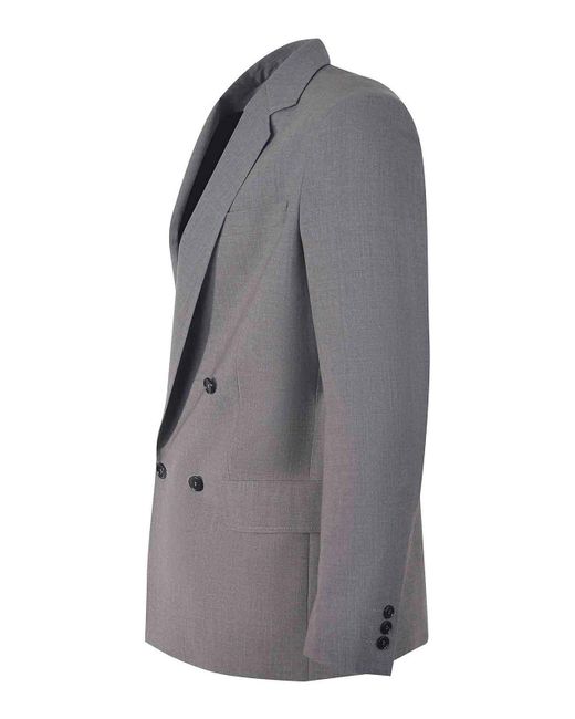 MSGM Gray Msgm Jacket for men