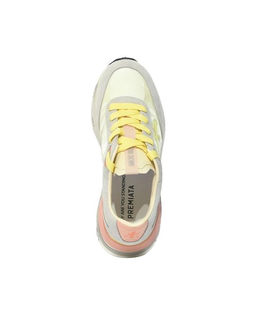 Premiata White Moerund 8081 Sneakers